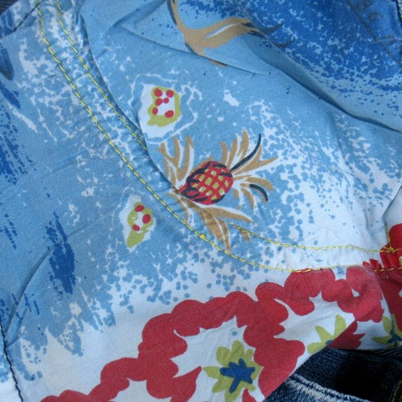 Yank Jeans Wide Leg Bootcut Medium Wash 29 x 30 Studded Stretch Sz 28 (tag) - Picture 10 of 12